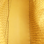 Bottega Veneta Small Tote - Yellow Woven/Applique Leather