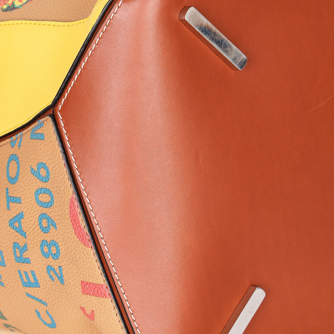 Loewe Large Puzzle Bag Tiger Design