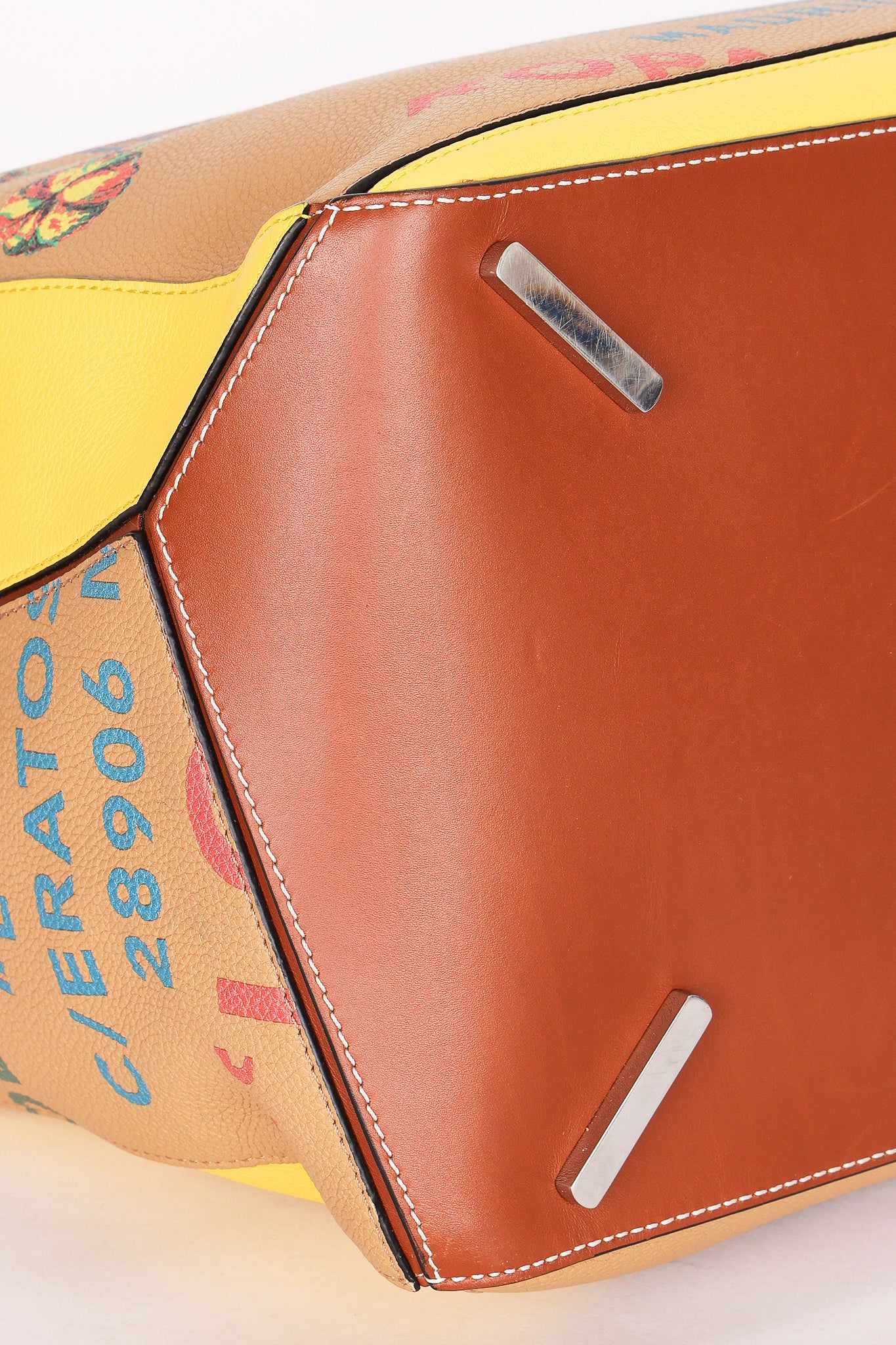 Loewe Large Puzzle Bag Tiger Design
