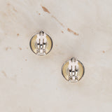 Chanel 1996 CC Sunburst Clip-On Earrings 24K GP