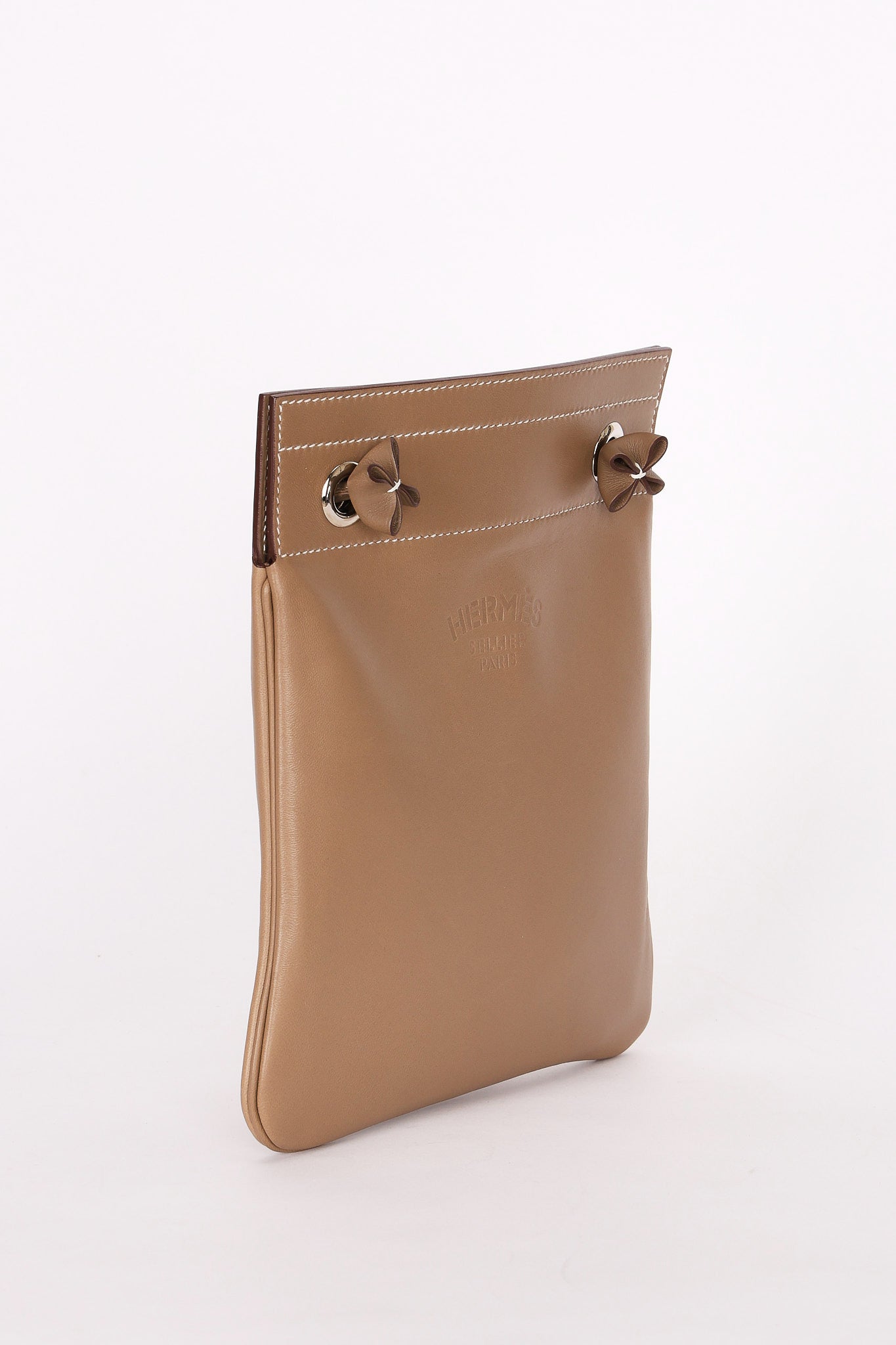 Hermès Aline Mini Crossbody Bag - Elephant Grey Swift Leather