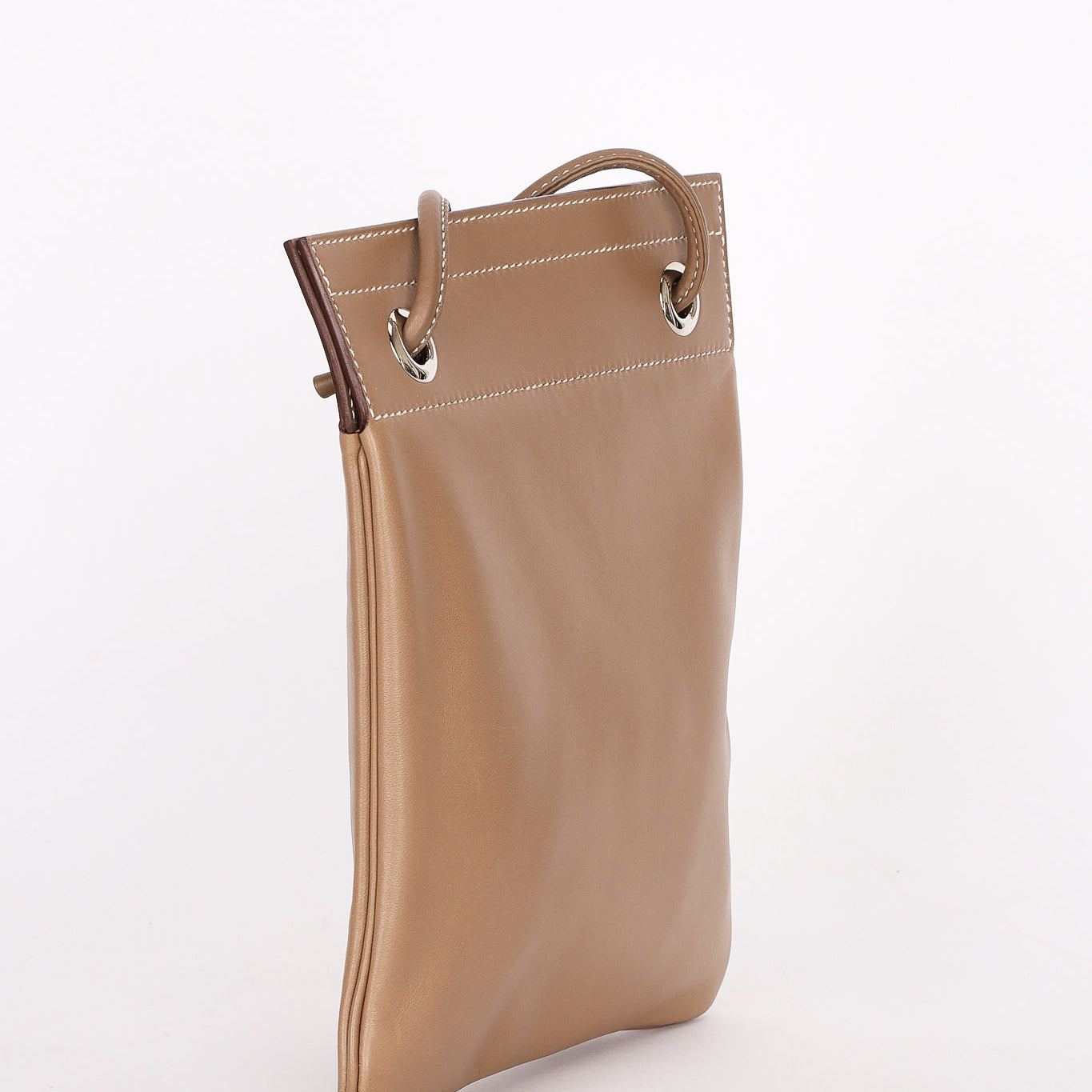 Hermès Aline Mini Crossbody Bag - Elephant Grey Swift Leather