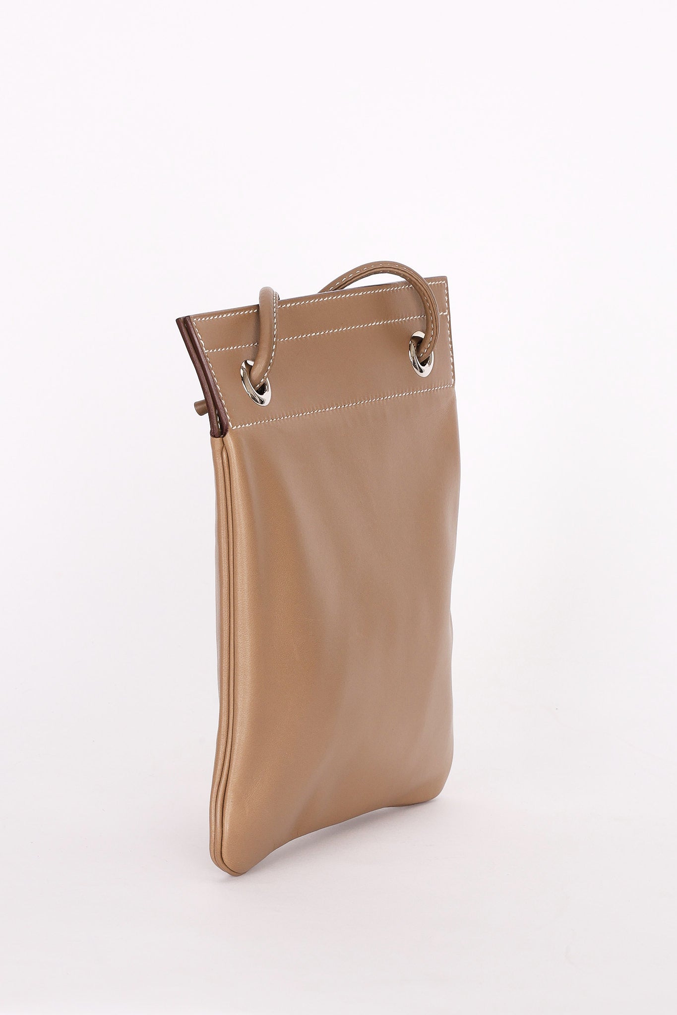 Hermès Aline Mini Crossbody Bag - Elephant Grey Swift Leather