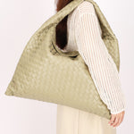 Bottega Veneta Intrecciato Hop Hobo Sage Green