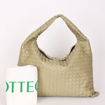 Bottega Veneta Intrecciato Hop Hobo Sage Green
