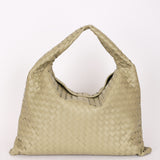 Bottega Veneta Intrecciato Hop Hobo Sage Green