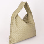 Bottega Veneta Intrecciato Hop Hobo Sage Green