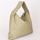 Bottega Veneta Intrecciato Hop Hobo Sage Green
