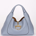 Gucci Maxi Softbit Shoulder Bag Dusty Blue