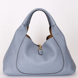 Gucci Maxi Softbit Shoulder Bag Dusty Blue