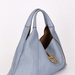 Gucci Maxi Softbit Shoulder Bag Dusty Blue