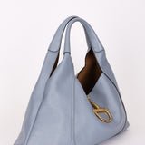 Gucci Maxi Softbit Shoulder Bag Dusty Blue