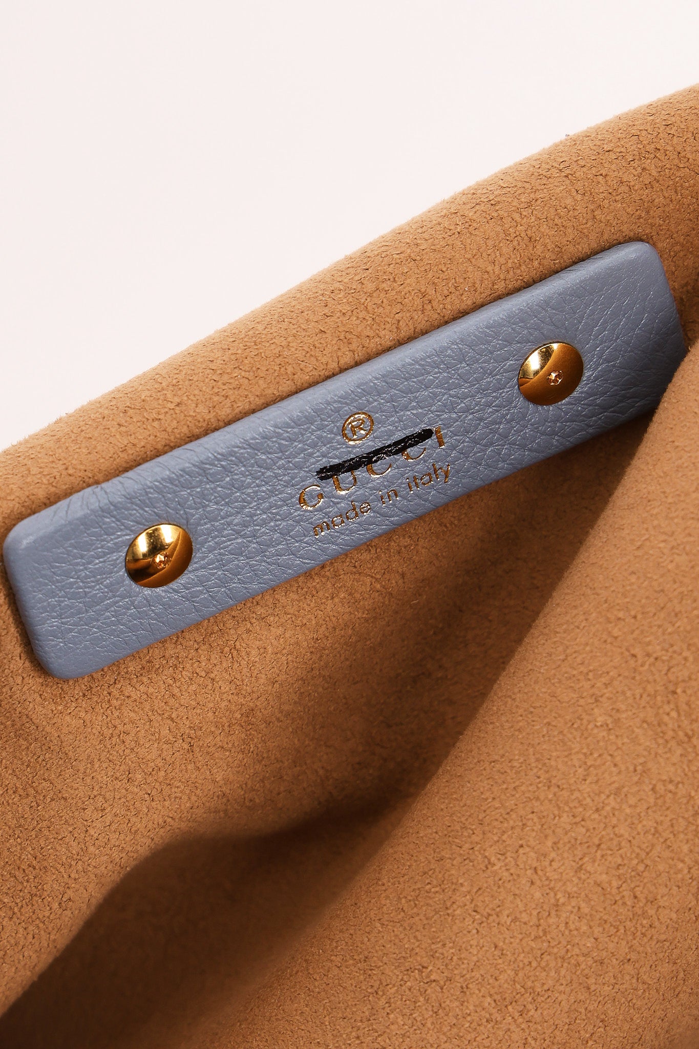Gucci Maxi Softbit Shoulder Bag Dusty Blue