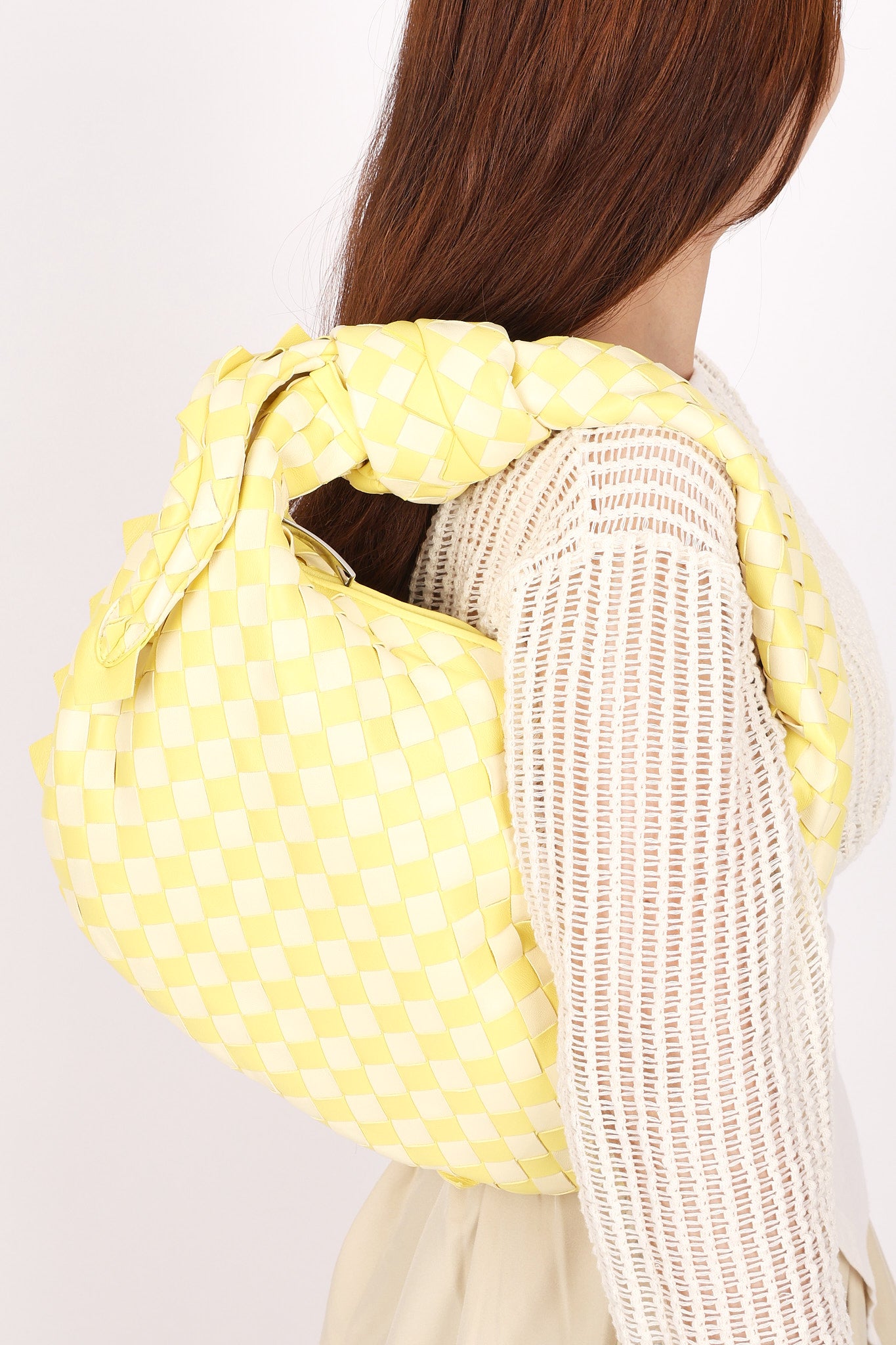 Bottega Veneta Intrecciato Medium Jodie Hobo Yellow