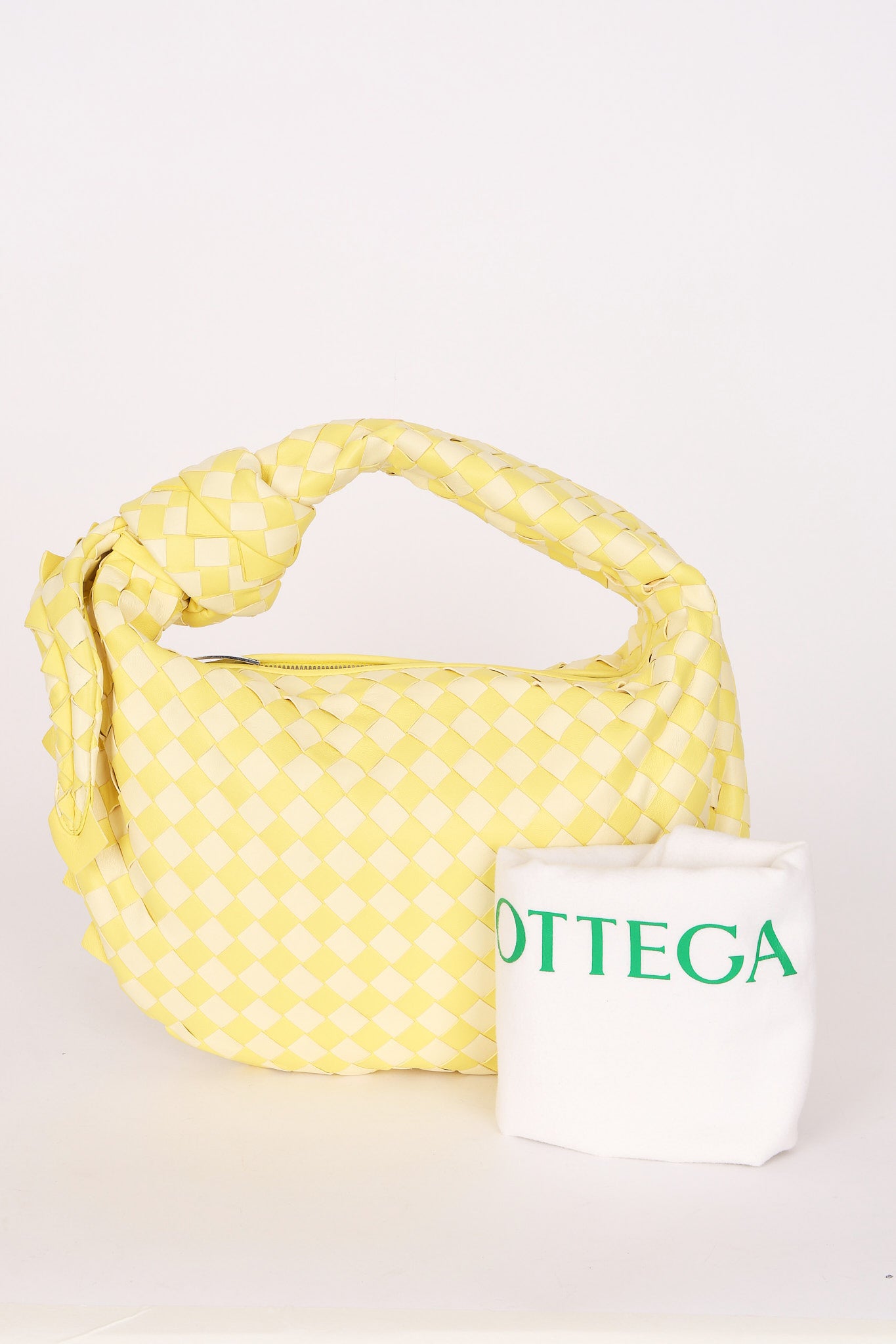 Bottega Veneta Intrecciato Medium Jodie Hobo Yellow