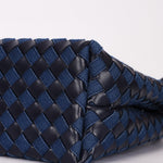 Bottega Veneta Medium Denim and Lambskin Intrecciato Andiamo Bag