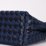 Bottega Veneta Medium Denim and Lambskin Intrecciato Andiamo Bag