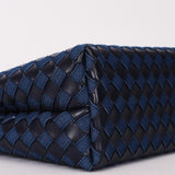 Bottega Veneta Medium Denim and Lambskin Intrecciato Andiamo Bag