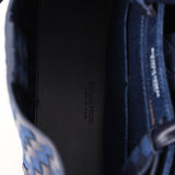 Bottega Veneta Medium Denim and Lambskin Intrecciato Andiamo Bag