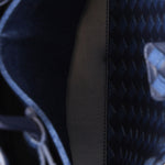 Bottega Veneta Medium Denim and Lambskin Intrecciato Andiamo Bag