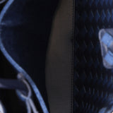 Bottega Veneta Medium Denim and Lambskin Intrecciato Andiamo Bag