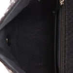 Chanel Mini Chain Flap - Black CC-Logo Embellished Sequin/Tweed