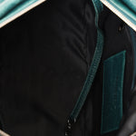 Chanel Shoulder Bag Teal Crinkled Calfskin SHW