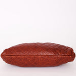 Chanel Elastic Shoulder Bag Brick Glazed Caviar RHW