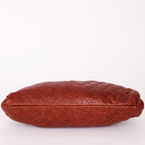 Chanel Elastic Shoulder Bag Brick Glazed Caviar RHW