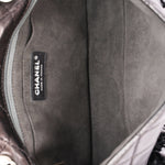 Ultra-Rare Chanel Tibet Single Flap with Mini Pouch Black Mongolian Lambskin 2008 SHW