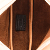 Fendi Baguette-Style Shoulder Bag - Tan Smooth Calfskin, Tonal FF Logo
