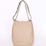 Hermès So Kelly 22 Shoulder Bag Etoupe Clemence GHW
