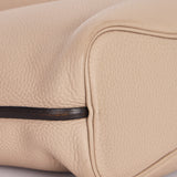 Hermès So Kelly 22 Shoulder Bag Etoupe Clemence GHW