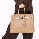 Hermès Birkin 35 Etoupe Togo 2011 PHW