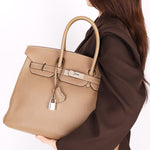 Hermès Birkin 35 Etoupe Togo 2011 PHW