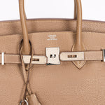 Hermès Birkin 35 Etoupe Togo 2011 PHW