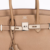 Hermès Birkin 35 Etoupe Togo 2011 PHW