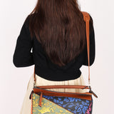 Limited Edition Loewe x Paula's Ibiza Medium Patchwork Puzzle Bag