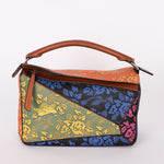 Limited Edition Loewe x Paula's Ibiza Medium Patchwork Puzzle Bag