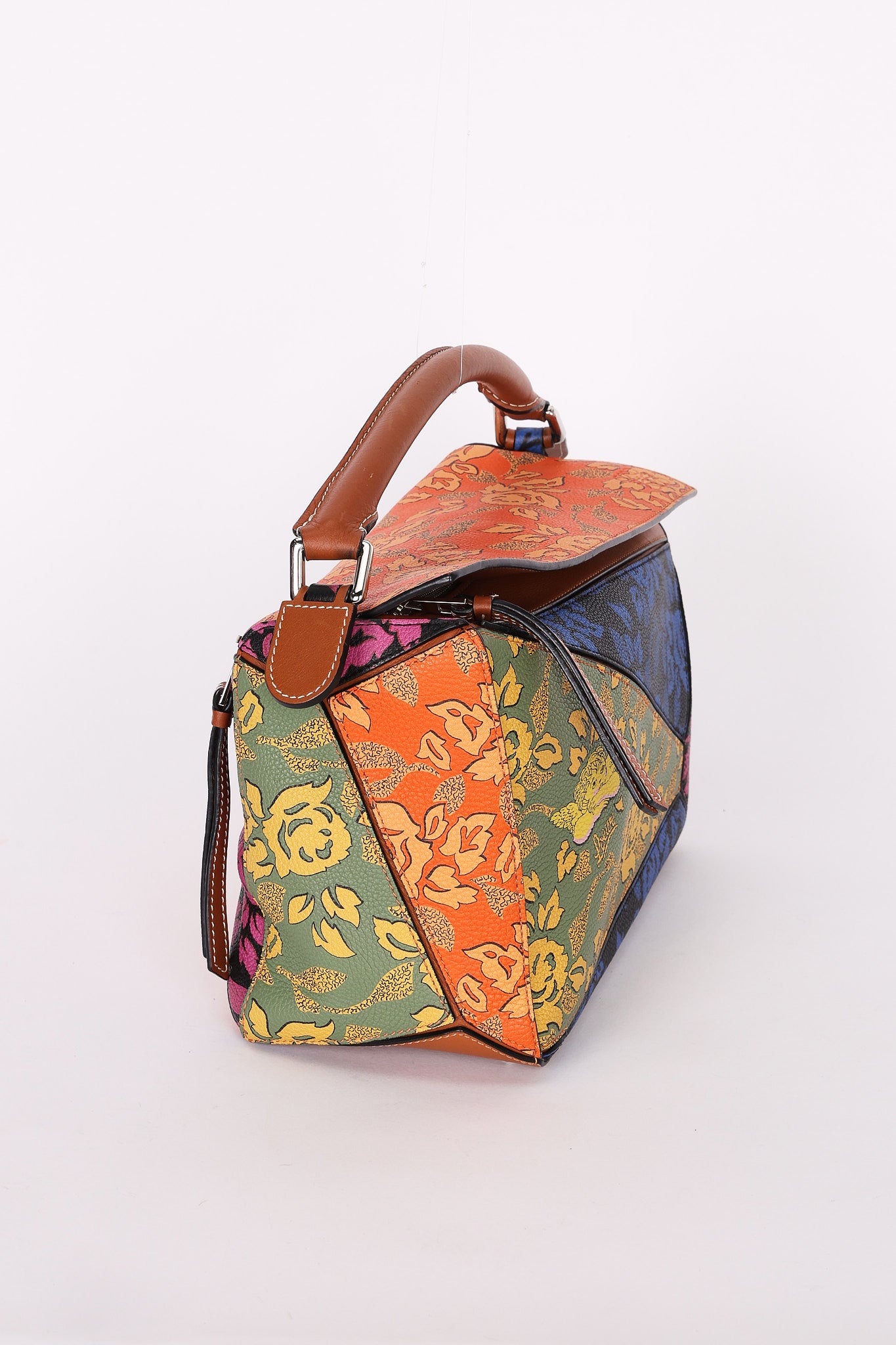 Limited Edition Loewe x Paula's Ibiza Medium Patchwork Puzzle Bag