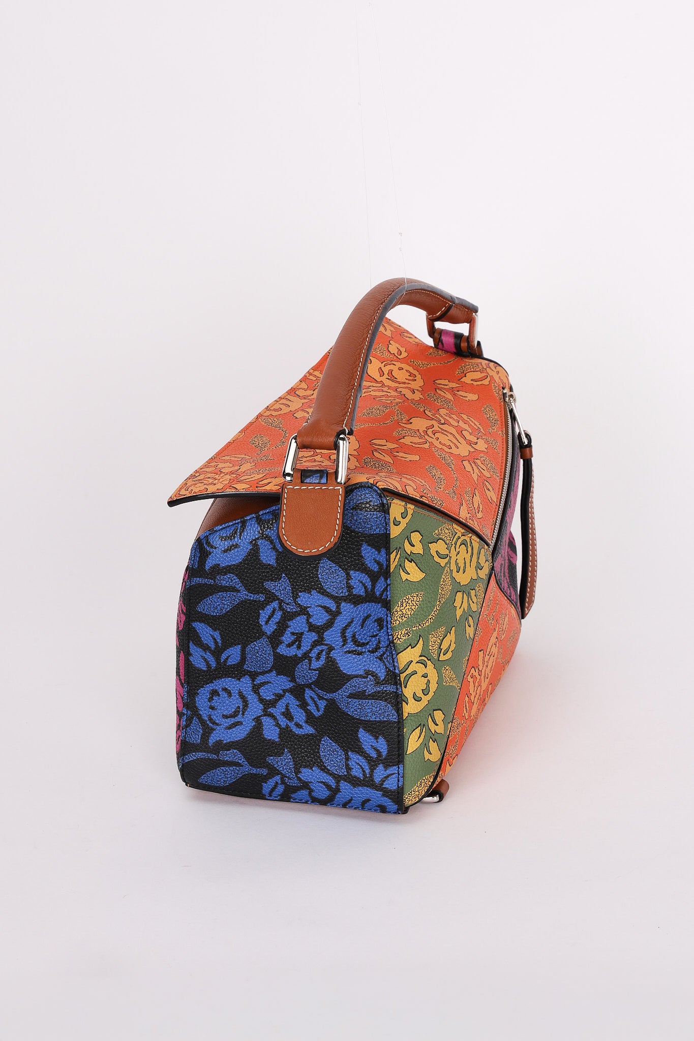Limited Edition Loewe x Paula's Ibiza Medium Patchwork Puzzle Bag