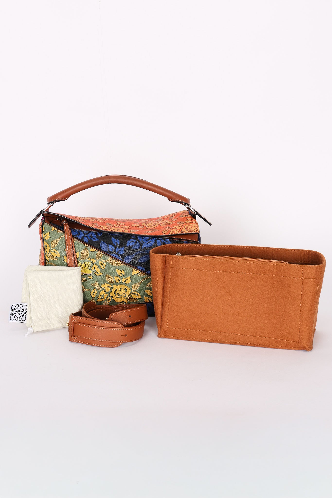 Limited Edition Loewe x Paula's Ibiza Medium Patchwork Puzzle Bag