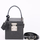 Louis Vuitton Epi Bleecker Box Top Handle w Strap 2018