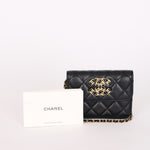 Chanel CC Belt Bag Black Lambskin AGHW