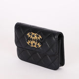 Chanel CC Belt Bag Black Lambskin AGHW