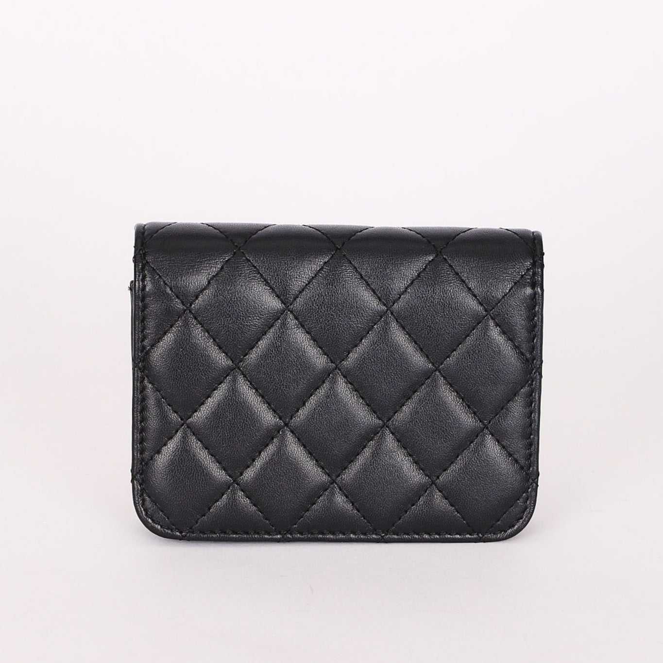 Chanel CC Belt Bag Black Lambskin AGHW