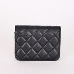 Chanel CC Belt Bag Black Lambskin AGHW