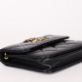 Chanel CC Belt Bag Black Lambskin AGHW