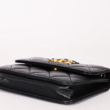 Chanel CC Belt Bag Black Lambskin AGHW