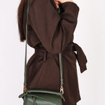 Loewe Mini Puzzle Edge Bag Dark Green